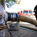 A fire hydrant is used near the intersection of Church Street and South University Avenue on Monday. Daniel Brenner I AnnArbor.com